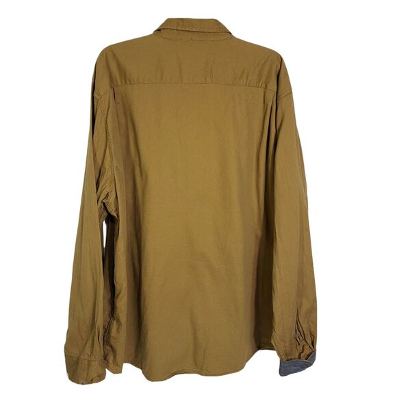 Wrangler Men's Shirt Size 2XL Flex for Comfort Button Long Sleeve Stretch Woven - Picture 2 of 11